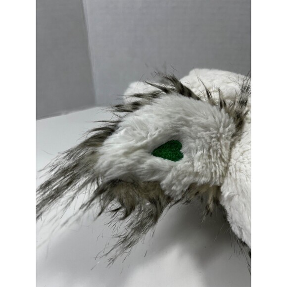 Opal the Owl Portland Plush 9" Stuffed Animal Realistic Barn Owl White Gray - Picture 7 of 8